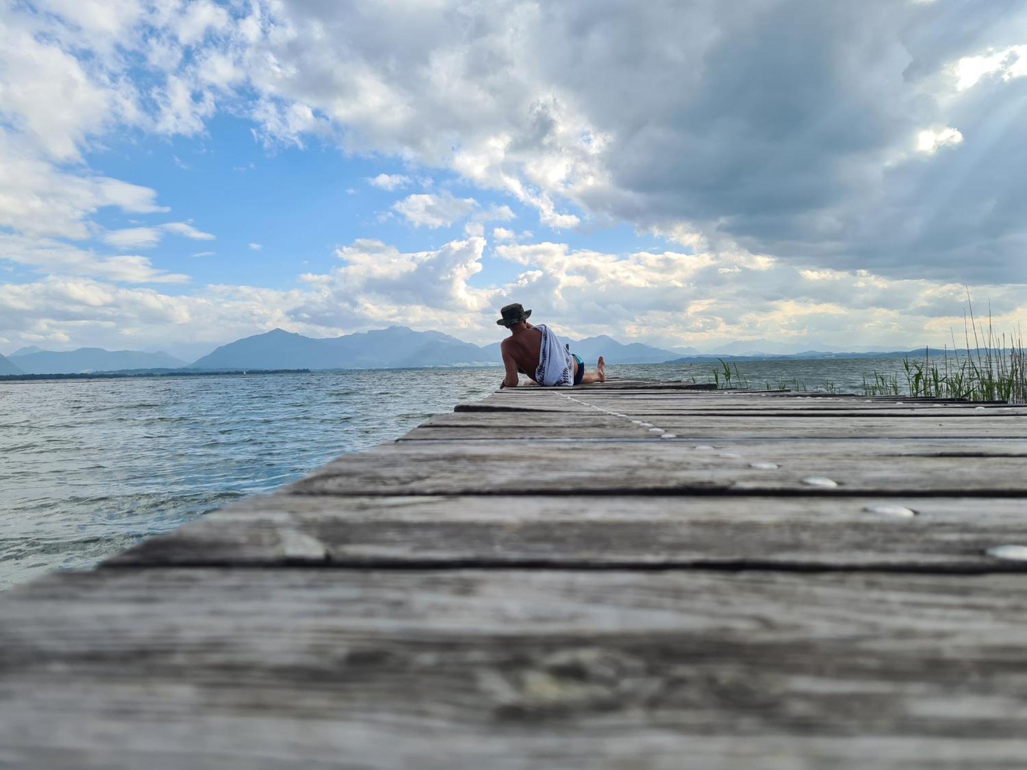 Übersee Vintage Studio Am Chiemsee מראה חיצוני תמונה